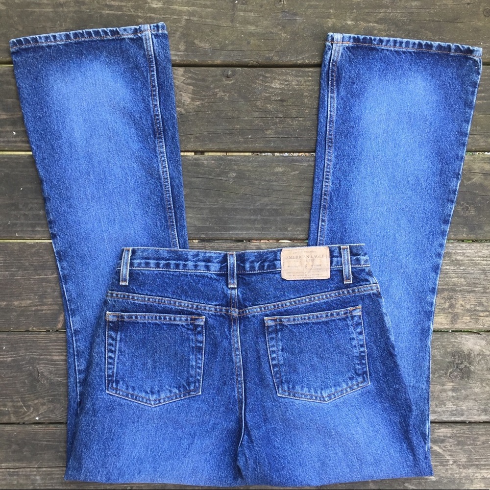 Vintage American Eagle 6 High Rise Denim Mom Jeans